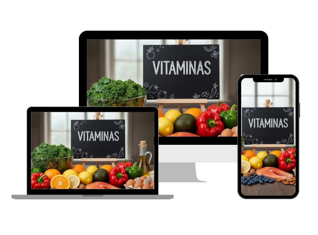Vitaminas del curso de Nutricion Saludable